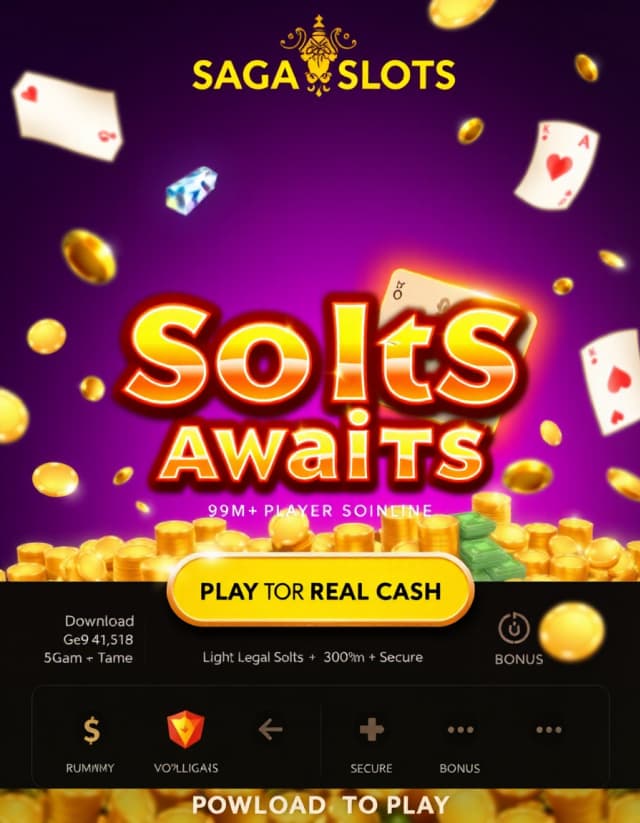 Saga Slots Banner